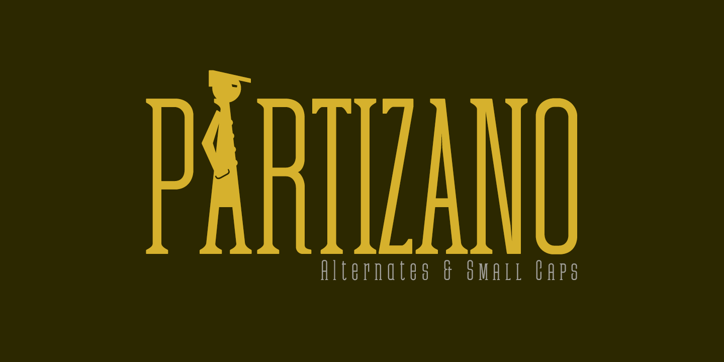 Przykładowa czcionka Partizano Serif #4